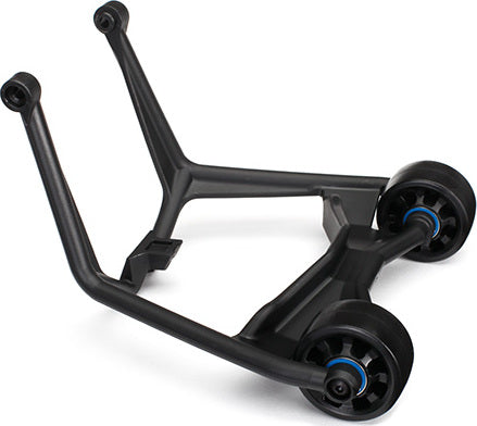 Wheelie bar, black (assembled)