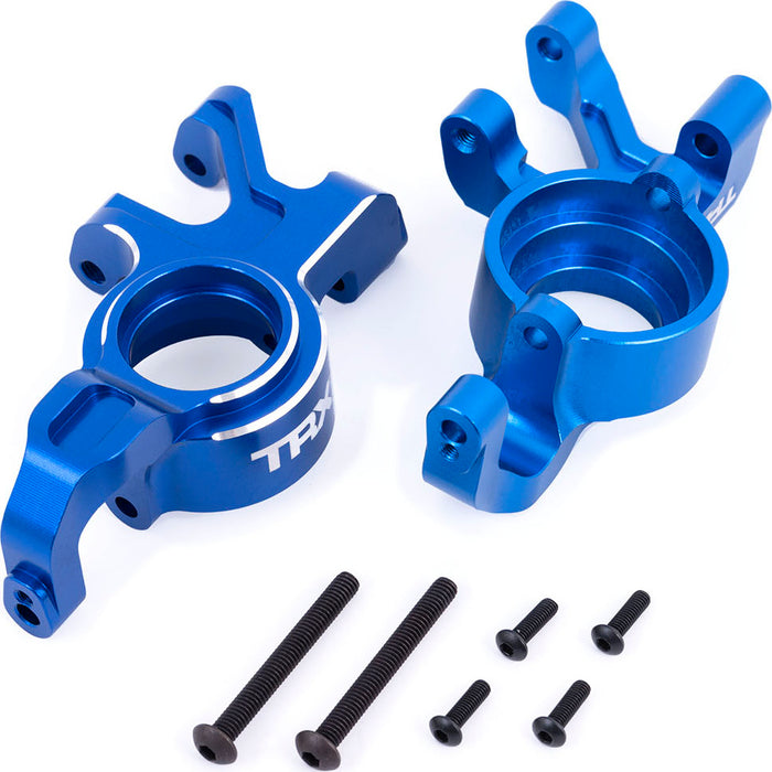 Steering Blocks Alum Blue
