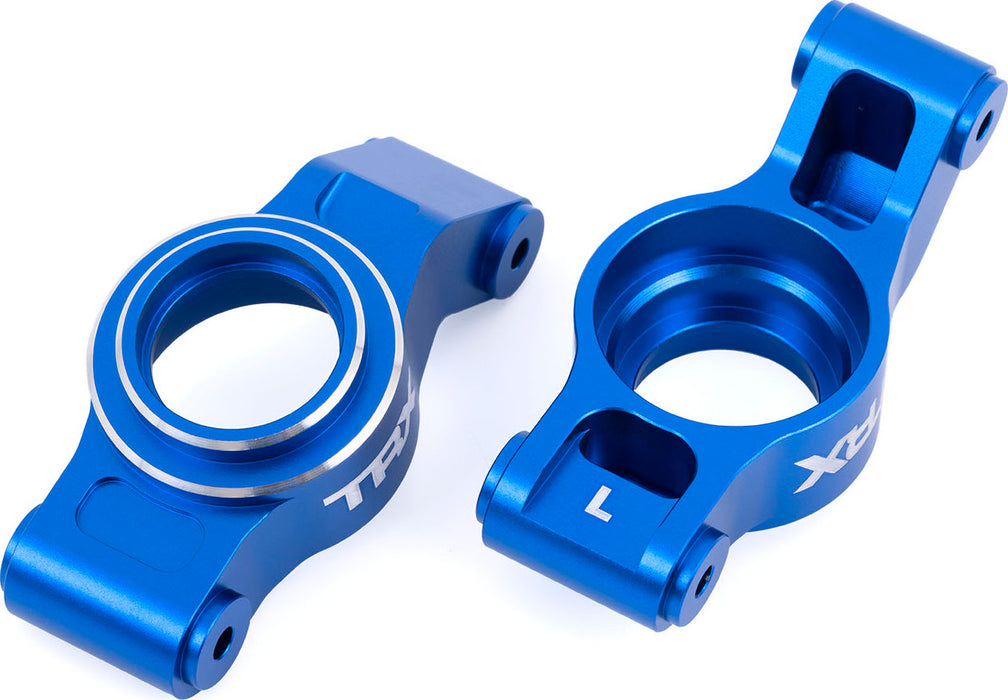 Stub Axle Carriers Alum Blue L/R