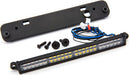 LED light bar, rear, red (with white reverse light) (high-voltage) (24 red LEDs, 24 white LEDs, 100mm wide)/ light bar mount (fits Maxx®, X-Maxx®, or XRT™)