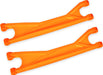 Suspension Arms, Upper, Orange (Left Or Right, Front Or Rear) (2) (for Use with #7895 X-Maxx® WideMaxx® Suspension Kit)