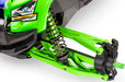 Suspension Kit, X-Maxx® Widemaxx®, Green (Includes Front and Rear Suspension Arms, Front Toe Links, Driveshafts, Shock Springs)
