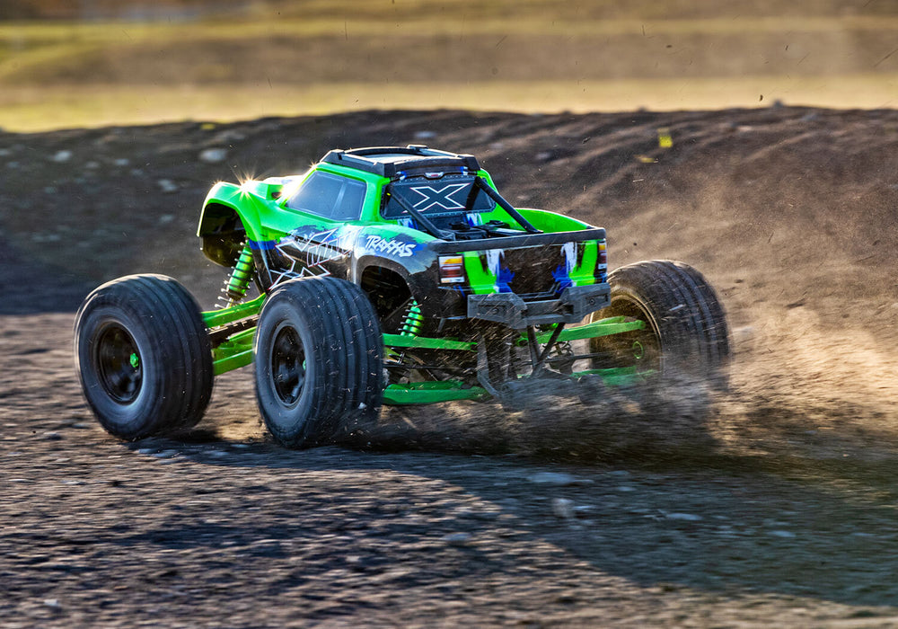 Suspension kit, X-Maxx® WideMaxx®, blue (includes front & rear suspension arms, front toe links, driveshafts, shock springs)