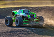 Suspension kit, X-Maxx® WideMaxx®, blue (includes front & rear suspension arms, front toe links, driveshafts, shock springs)
