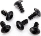 Screws, 2.6x5mm button-head, self-tapping (hex drive) (6)