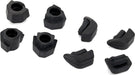 Feet, non-skid, LED lens (4)/ landing gear (4)