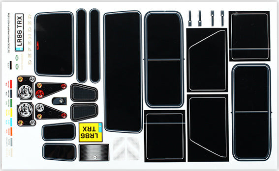 Decals, Land Rover Defender