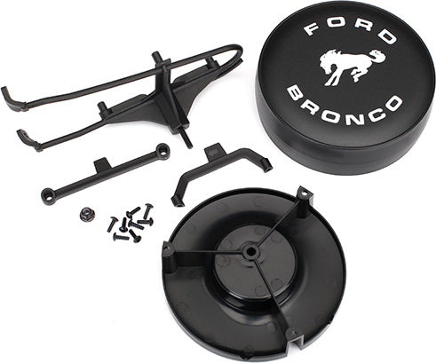 Spare tire mount/ mounting bracket/ spare tire cover/ mounting hardware