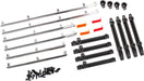 Side trim, left & right (chrome)/ retainers/ LED lens/ 2.6x8 BCS (24)