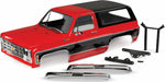 Body, Chevrolet Blazer (1979), Complete (Red) (Includes Grille, Side Mirrors, Door Handles, Windshield Wipers, Front and Rear Bumpers, Decals)