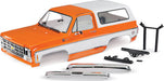 Body, Chevrolet Blazer (1979), Complete (Orange) (Includes Grille, Side Mirrors, Door Handles, Windshield Wipers, Front and Rear Bumpers, Decals)