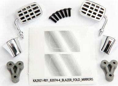 Mirrors, Side (Folding) (Fits #8130 Body)