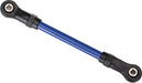 Suspension link, front upper, 5x68mm (1) (blue powder coated steel) (assembled with hollow balls) (for use with #8140X TRX-4 Long Arm Lift Kit)
