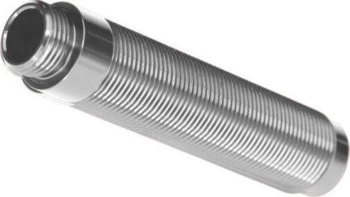 Body, GTS shock, long (silver aluminum) (1) (for use with #8140 TRX-4 Long Arm Lift Kit)