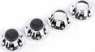 Center Caps, Wheel (chrome) (front (2), Rear (2)) (requires #8255A Extended Stub Axle)