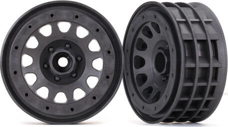 Wheels, Method 105 2.2" (charcoal gray, beadlock) (beadlock rings sold separately)