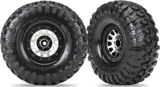 Tires and wheels, assembled (Method 105 black chrome beadlock wheels, Canyon Trail 2.2" tires, foam inserts) (1 left, 1 right)