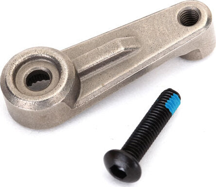 Servo horn, steering, metal/ 3x14 BCS (1)