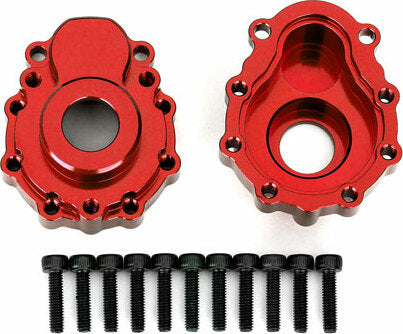 Portal Housings, Outer, 6061-T6 Aluminum (Red-Anodized) (2)/ 2.5x10 CS (12)