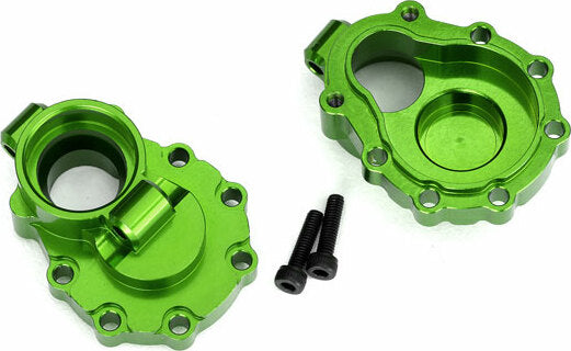 Portal Housings, Inner (rear), 6061-T6 Aluminum (green-Anodized) (2)/ 2.5x10 CS (2)