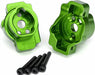 Portal Drive Axle Mount, Rear, 6061-T6 Aluminum (green-Anodized) (Left and Right)/ 2.5x16 CS (4)