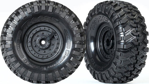 Tires and wheels, assembled, glued (Tactical wheels, Canyon Trail 1.9 tires) (2)