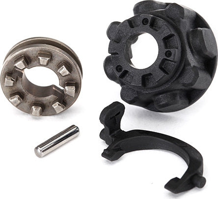 Carrier, differential/ differential slider/ T-Lock fork