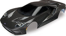 Body, Ford GT, black (painted, decals applied) (tail lights, exhaust tips, & mounting hardware (part #8314) sold separately)