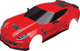 Body, Chevrolet Corvette Z06, red (painted, decals applied)