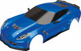 Body, Chevrolet Corvette Z06, Blue (Painted, Decals Applied)