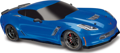 Body, Chevrolet Corvette Z06, Blue (Painted, Decals Applied)