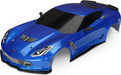 Body, Chevrolet Corvette Z06, Blue (Painted, Decals Applied)