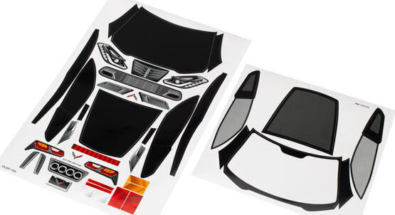 Decal Sheets, Chevrolet Corvette Z06