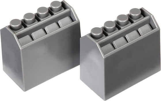 Oil bottles, grey (2)