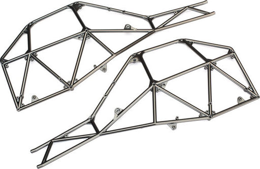 Tube chassis, side section (left & right) (satin black chrome-plated)