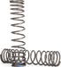 Spring, shock, 139mm (natural finish) (GTR) (progressive, 1.250 rate, blue stripe) (2)