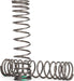 Spring, shock, 139mm (natural finish) (GTR) (progressive, 1.146 rate, green stripe) (2)