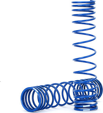 Spring, shock, rear (blue) (GTR) (progressive, 1.042 rate) (2)