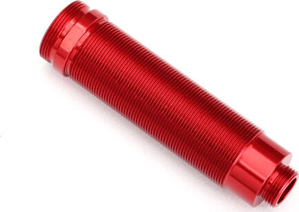 Body, GTR shock, 64mm, aluminum (red-anodized) (front or rear, threaded)