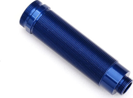 Body, GTR shock, 64mm, aluminum (blue-anodized) (front or rear, threaded)