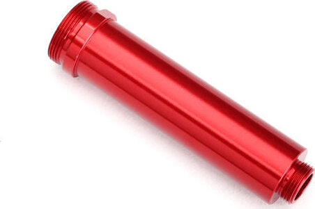 Body, GTR shock, 64mm, aluminum (red-anodized) (front, no threads)