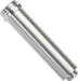 Body, GTR shock, 77mm, silver aluminum (rear, no threads)
