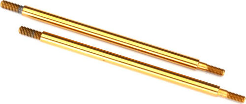 Shock Shaft, 74mm (GTR) (rear) (TiN-coated) (2)