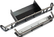 Bumper, rear/ bumper extension (satin black chrome-plated)