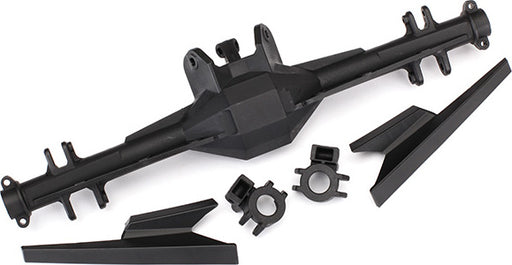 Axle housing, rear/ axle supports, left & right/ axle hub, rear (2)