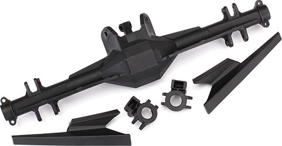 Axle housing, rear/ axle supports, left & right/ axle hub, rear (2)