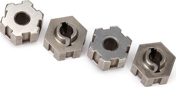 Wheel hubs, hex, steel (4)
