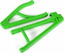 Suspension Arms, Green, Rear (right), Heavy Duty, Adjustable Wheelbase (upper (1)/ Lower (1))