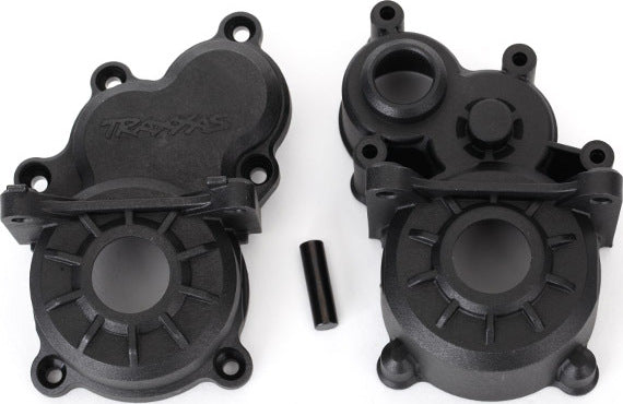 Gearbox halves (front & rear)/ idler gear shaft