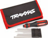 Speed Bit Master Set, Hex Driver, 7-piece Straight and Ball End, Includes Premium Handle (medium), Travel Pouch, Hex Drivers (straight: 1.5mm, 2.0mm, 2.5mm, 3.0mm) (Ball End: 2.0mm, 2.5mm, 3.0mm), 1/4" Drive